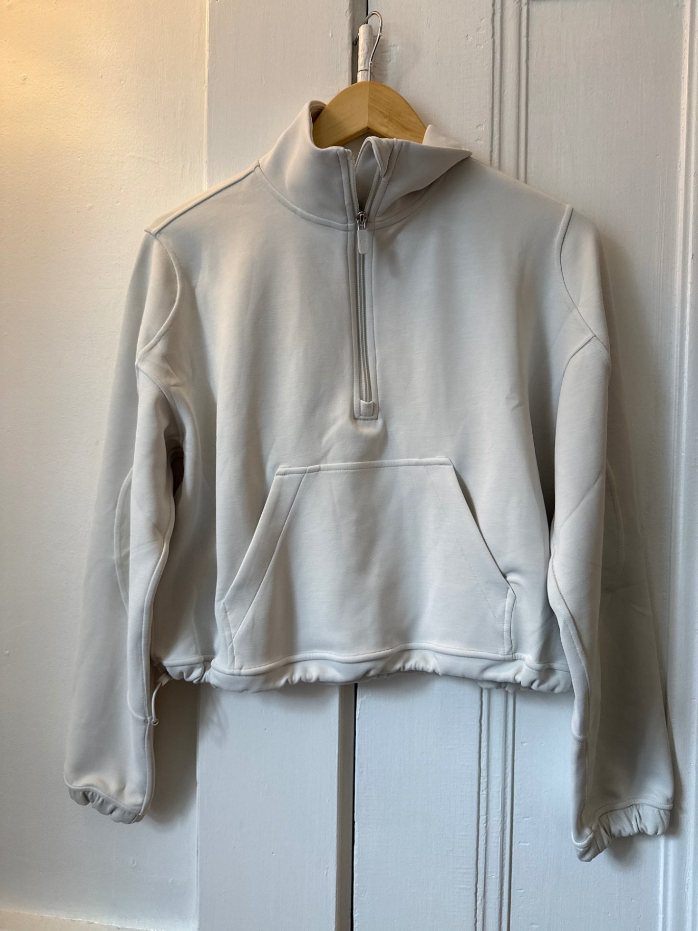Lululemon Brushed Softstreme Ribbed Half Zip 6 Very Good