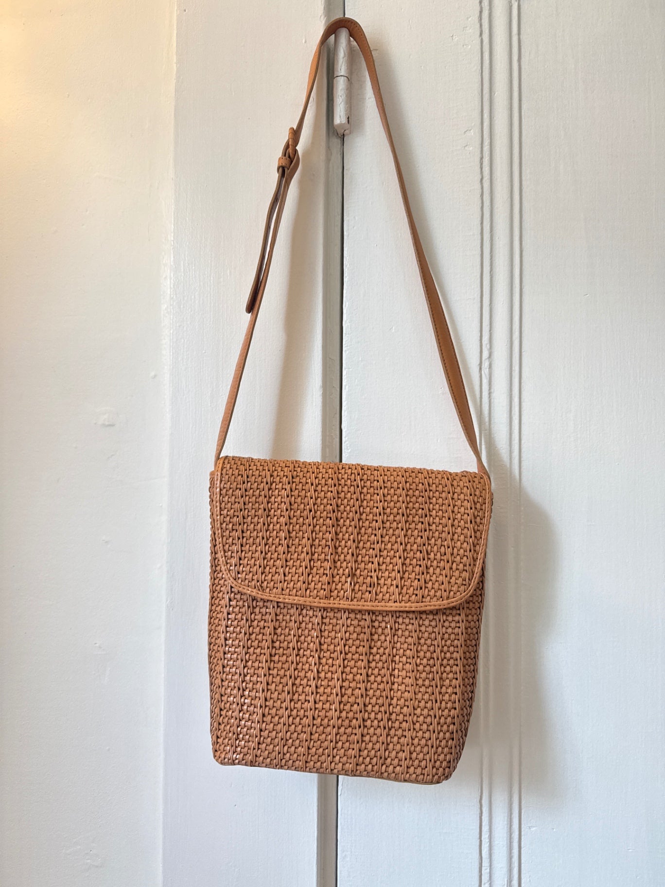 Vintage Fossil Leather Bag Very Good