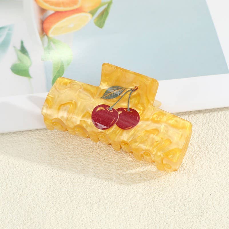 Summer Harvest & Coastal Charm Claw Clips | 40H1068: Oyster