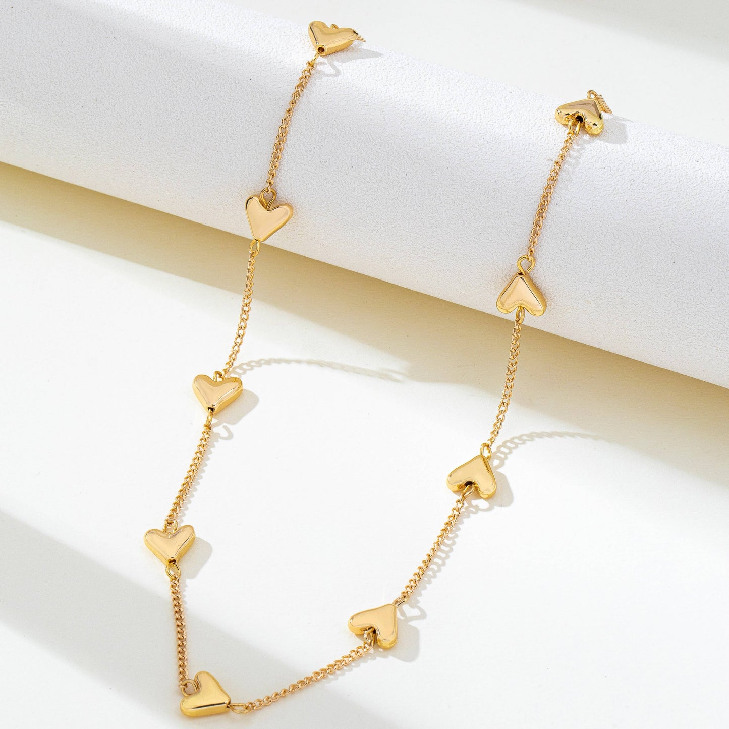 Heart Necklace - gold
