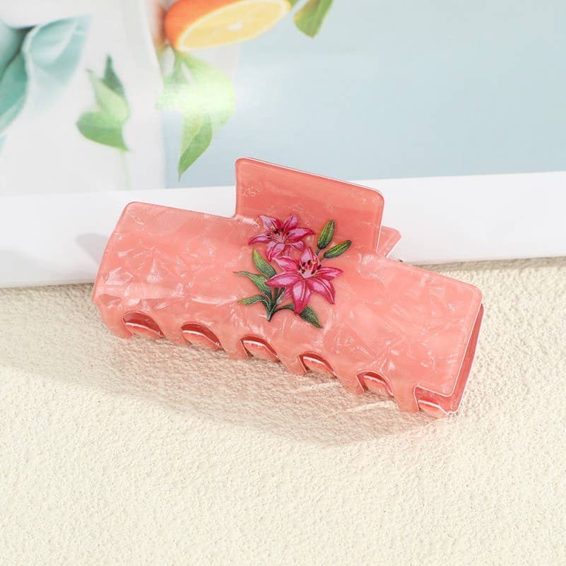 Summer Harvest & Coastal Charm Claw Clips | 40H1068: Seashell